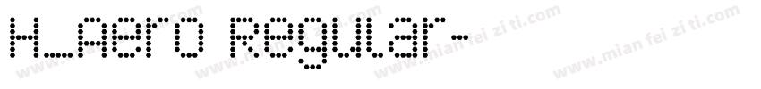 H_Aero Regular字体转换